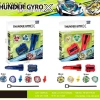 Puzzles juguetes de ocio chicos dioses bestia giroscopio de doble aleación + lanzador + giroscopio de doble aleación giroscopio geométrico + volante giroscopio + bidireccional lanzador + giroscopio grande Application Scenario